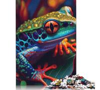 The Little Jumping Frog 2 Puzzle 1000 Pièces Educa Jouet en Bois Cadeau Unique Décoration Intérieure Jeu Éducatif Challenge Toy Adultes & Enfants des 14 Ans 1000pcs (40x28cm)