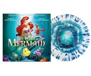 The Little Mermaid [Vinyle Transparent couleur blanc et bleu avec éclaboussures blanches - Tirage Limité]