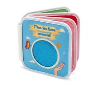The Little Ones Malin I Livre sensoriel d’éveil Montessori de motricité fine en français pour bébé dès 3 ans, cadeau pour fille et garçon busy board avec animaux, textures et pages en couleurs.