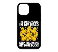 The Little Voices in My Head Keep Telling Me Get More Ducks Coque pour iPhone 12 Mini