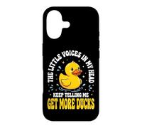 The Little Voices in My Head Keep Telling Me Get More Ducks Coque pour iPhone 17