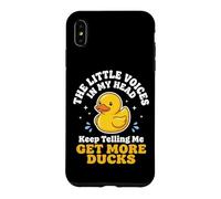 The Little Voices in My Head Keep Telling Me Get More Ducks Coque pour iPhone XS Max