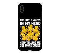 The Little Voices in My Head Keep Telling Me Get More Ducks Coque pour iPhone XS Max
