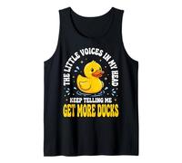 The Little Voices in My Head Keep Telling Me Get More Ducks Débardeur