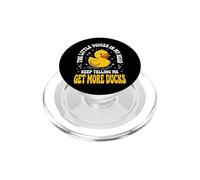 The Little Voices in My Head Keep Telling Me Get More Ducks PopSockets PopGrip pour MagSafe