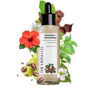 THE LIVING CO. Shikakai + Bhringraj Sérum Stimulant Cuir Chevelu pour la Croissance des Cheveux 65 ml