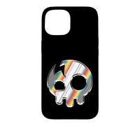 The Living Tombstone Chrome Skull Coque pour iPhone 15