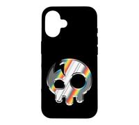 The Living Tombstone Chrome Skull Coque pour iPhone 16