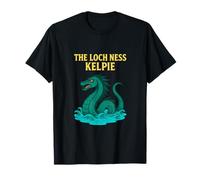 The Loch Ness Kelpie Mythologie écossaise Water Spirit Design T-Shirt