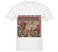 The London Chuck Berry Sessions Roll Mens Round Neck Slim Fit T Shirts White M