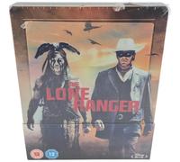 The Lone Ranger Blu-Ray Steelbook Lenticular Zavvi Johnny Depp Zone B.A
