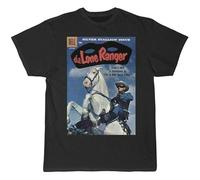 The Lone Ranger Magazine Unisex Tee Shirt Men's Black T-Shirt XL