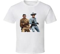 The Lone Ranger Movie T Shirt Casual Graphic Short Sleeve Tops White 3XL