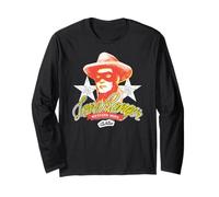 The Lone Ranger Vintage Western Hero Portrait Manche Longue