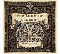THE LOOM OF LEGENDS: An Ancient Celtic & Norse Coloring Journey: Easy Pages to Help You Unwind, Reset, and Relax For All Ages