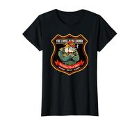 The Loose Alibi Lounge Panneau Amusant Bulldog Mob Bar Retirement T-Shirt Graphique avec Valeur
