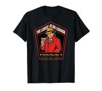 The Loose Alibi Lounge Panneau Amusant Bulldog Mob Bar Retirement T-Shirt Graphique avec Valeur