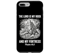 The Lord is My Rock Psaume 18 2 Christian Faith Fortress Art Coque pour iPhone 7 Plus/8 Plus