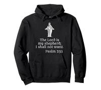 The Lord is My Shepherd - Jésus-Christ Citations -Vintage Sweat à Capuche