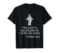 The Lord is My Shepherd - Jésus-Christ Citations -Vintage T-Shirt