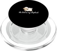 The Lord is My Shepherd Lamb Design Salmo 23:1 Mouton Mignon PopSockets PopGrip pour MagSafe