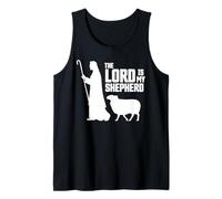 The Lord is My Shepherd Psalms 23:1 Bible Verse Christians Débardeur