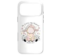 The Lord is My Shepherd Psaum 23:1 Jesus Christian God Sheep Coque pour iPhone 17 Pro Max