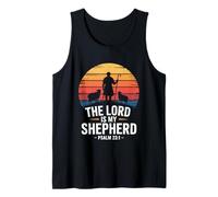 The Lord is My Shepherd Psaum 23:1 Verse biblique Débardeur