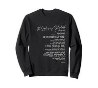 The Lord is My Shepherd Psaum 23 Sheep Lamb Sweatshirt