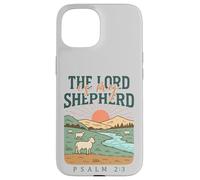 The Lord is My Shepherd - Psaume 23:1 Pastoral Sunrise Coque pour iPhone 15