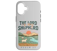 The Lord is My Shepherd - Psaume 23:1 Pastoral Sunrise Coque pour iPhone 16