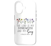 The Lord is My Strength and My Song Christian Psalm 118:14 Coque pour iPhone 17
