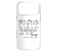 The Lord is My Strength and My Song Christian Psalm 118:14 Coque pour iPhone 17 Pro Max