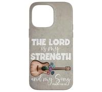 The Lord is My Strength and My Song Psaum 118:14 Verse biblique Coque pour iPhone 14 Pro Max