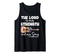 The Lord is My Strength and My Song Psaum 118:14 Verse biblique Débardeur