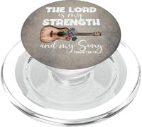 The Lord is My Strength and My Song Psaum 118:14 Verse biblique PopSockets PopGrip pour MagSafe
