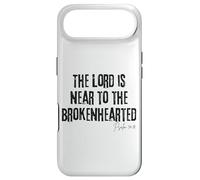 The Lord is Near to The Brokenhearted Psaum 34:18 Bible Coque pour iPhone Air