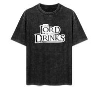 The Lord of The Drinks Funny Drinking Mens T-Shirt Unisex Black Top Tee XL