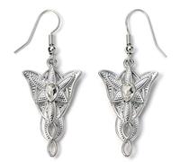 The Lord of The Rings Evenstar LRE00003 Boucles d'oreilles pendantes Argenté, taille unique, Zinc, Cristal