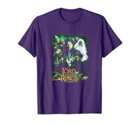 The Lord of The Rings Hero Group T-Shirt, Homme, Violet, XXL