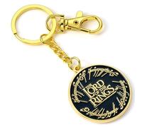 The Lord Of The Rings Le Seigneur Des Anneaux Le Seigneur des Anneaux - Logo Unisexe Porte-clefs noir/or Alliage Zinc