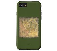 The Lord of The Rings Map of Middle Earth Coque pour iPhone SE (2020) / 7/8