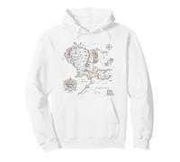 The Lord of The Rings Middle-Earth Map Sweat à Capuche