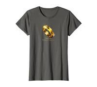 The Lord of The Rings One Ring to Rule Them All T-Shirt, Femme, Asphalte, 3XL