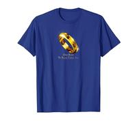 The Lord of The Rings One Ring to Rule Them All T-Shirt, Homme, Bleu Royal, XL
