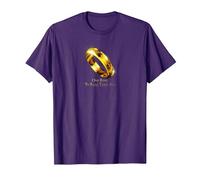 The Lord of The Rings One Ring to Rule Them All T-Shirt, Homme, Violet, 3XL
