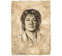 The Lord of The Rings - Portrait of Bilbo Baggins Statue Art Print