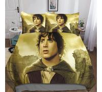 The Lord Of The Rings Sets Housses De Couettes Imprim¿¿E D,Parure De Lit Housse De Couette Movie Parure De Couette En Microfibre Avec Taies D'oreiller