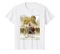 The Lord of The Rings: The War of The Rohirrim T-Shirt, Enfant, Blanc, 3 Ans