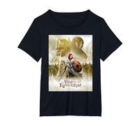 The Lord of The Rings: The War of The Rohirrim T-Shirt, Femme Grandes Tailles, Noir, 2X